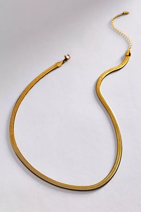 Chunky Herringbone Necklace
