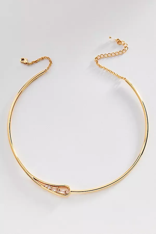 Encrusted Loop Collar Necklace by Anthropologie