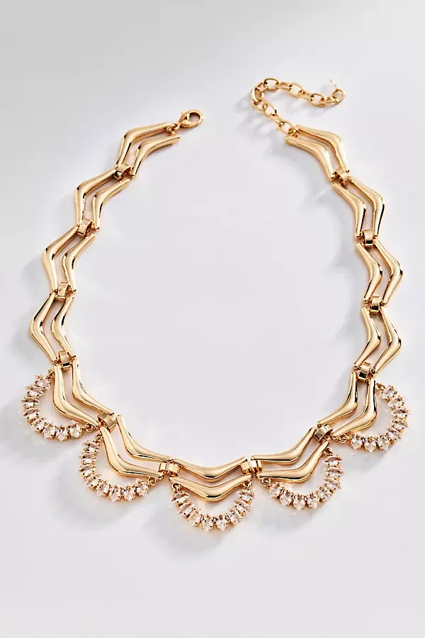 Crystal Collar Necklace by Anthropologie