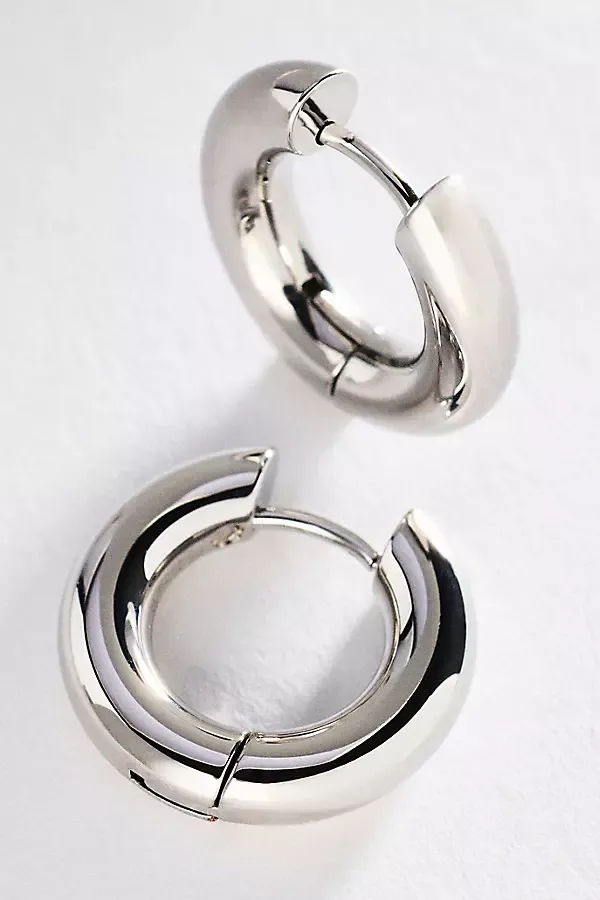 Water Resistant Small Tube Earrings