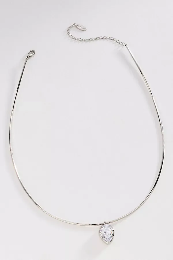 Crystal Pendant Collar Necklace