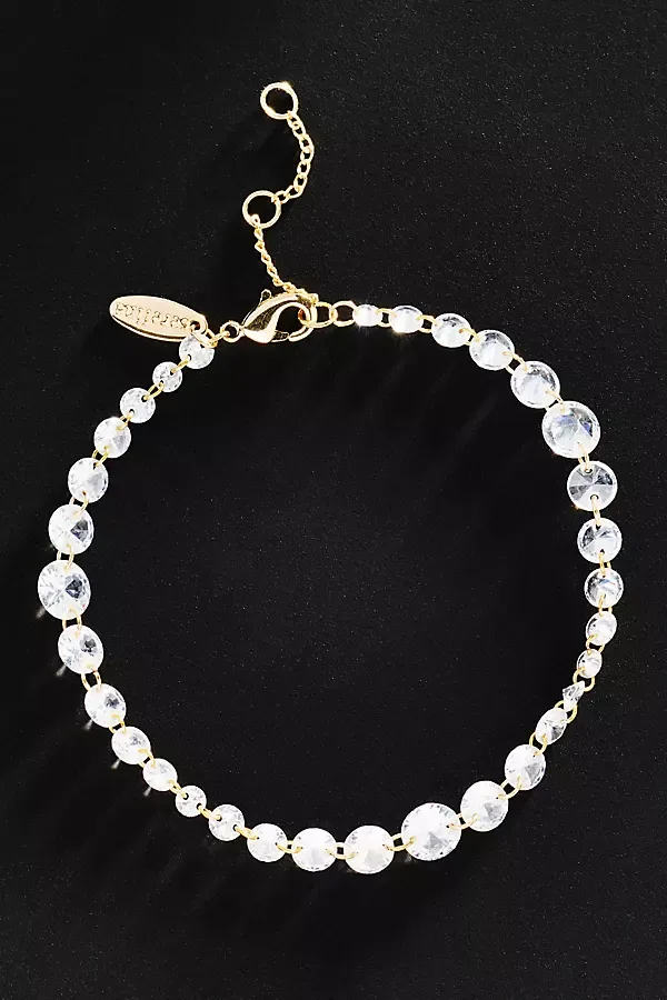 Demi Fine Mixed Floating Crystals Bracelet by Anthropologie