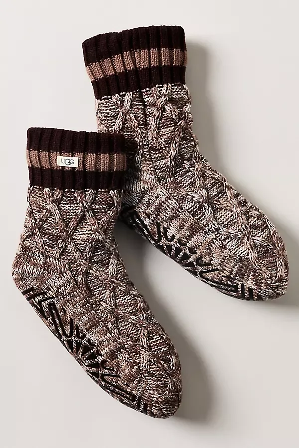 Deedee Fleece Lined Crew Gripper Socks