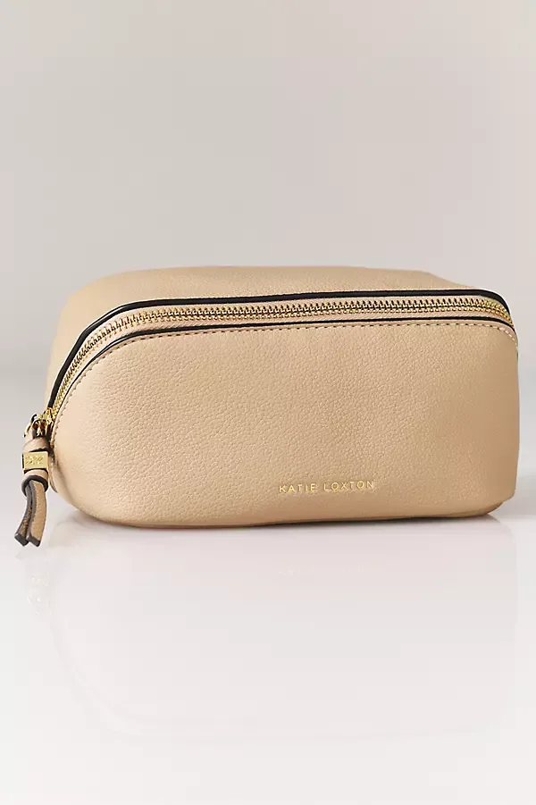 Katie Loxton Fold-Out Mirror Makeup Bag by Anthropologie