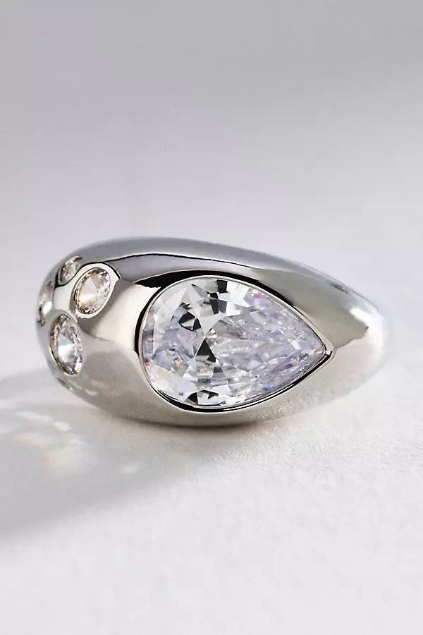 Crystal Inset Ring