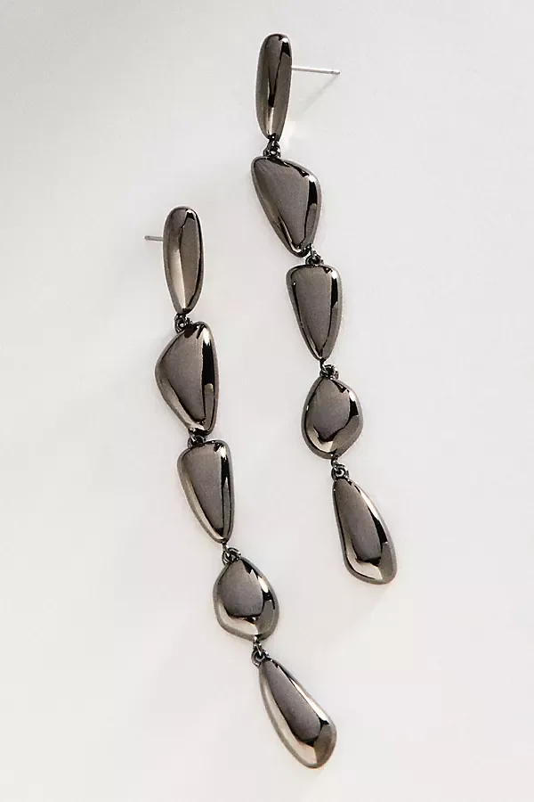 Metal Drop Earrings
