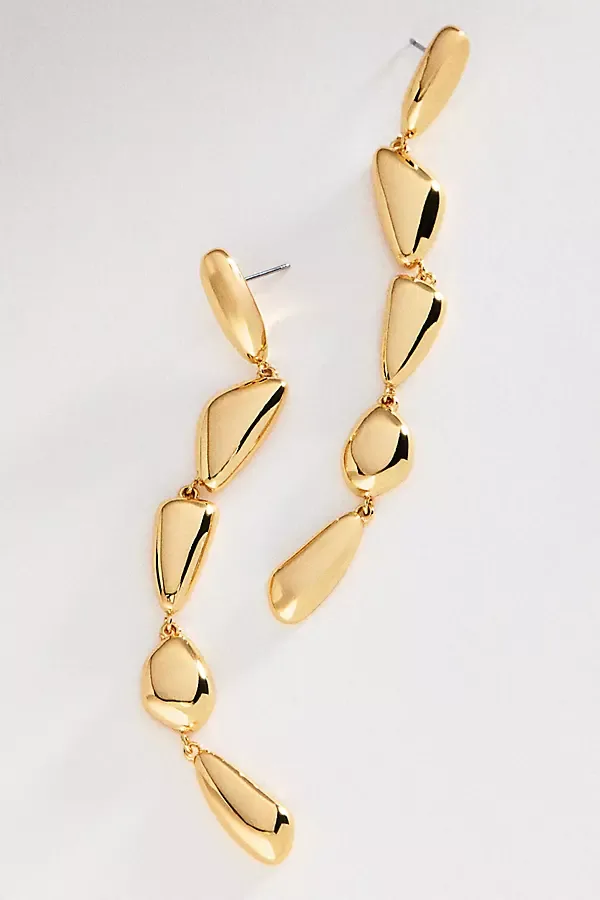 Metal Drop Earrings