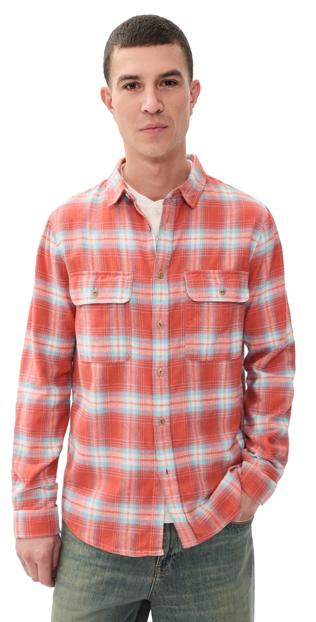 Twin Pocket Flannel Shirt by McTavish