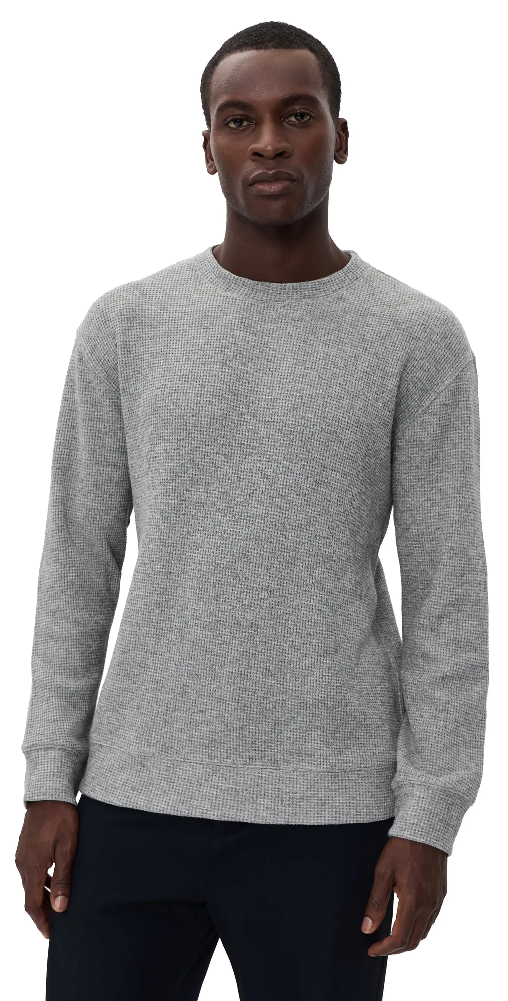 Rest Day Waffle Crewneck Sweatshirt by Beyond Yoga
