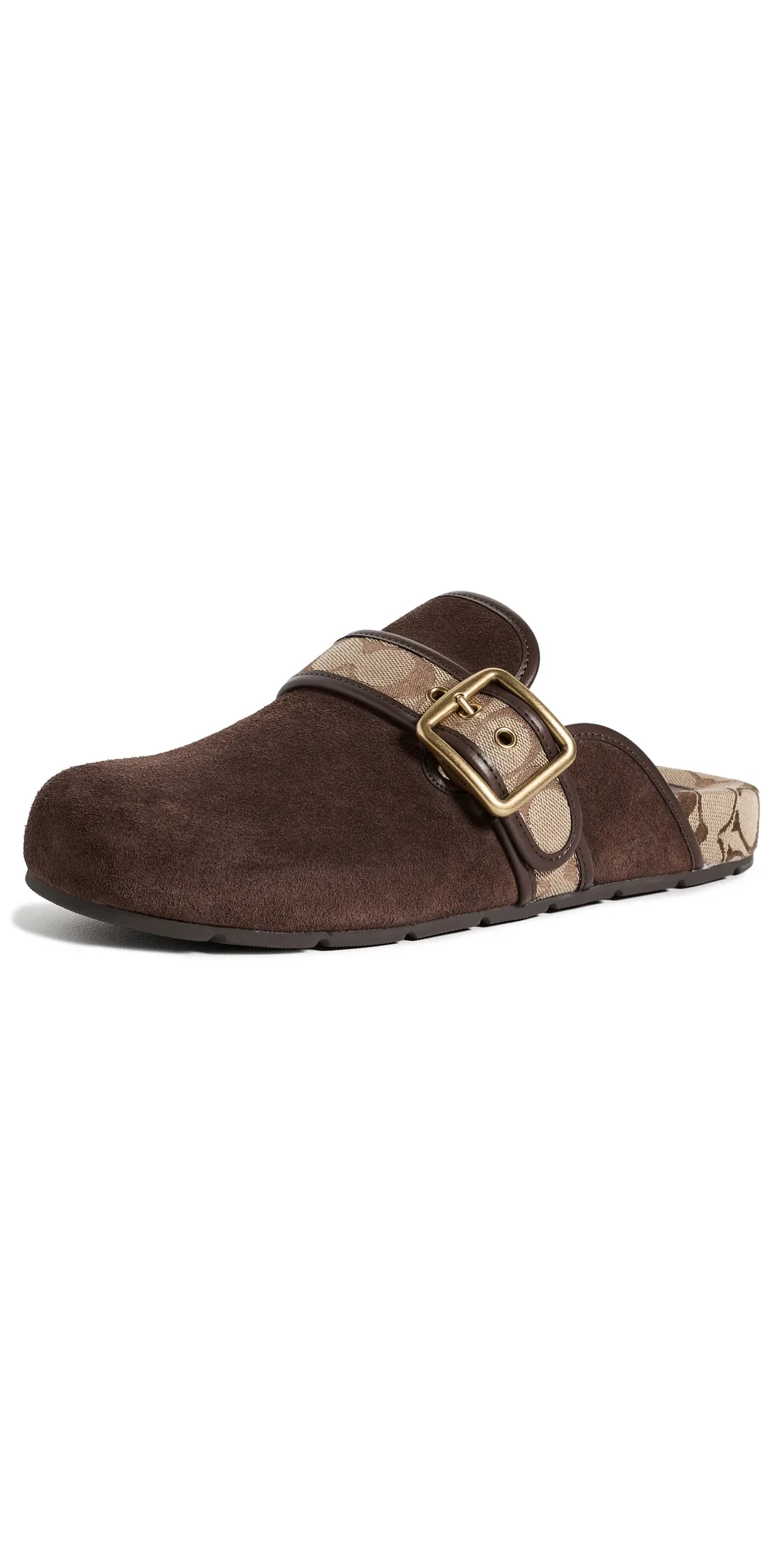 Archival Buckle Clogs by Coach