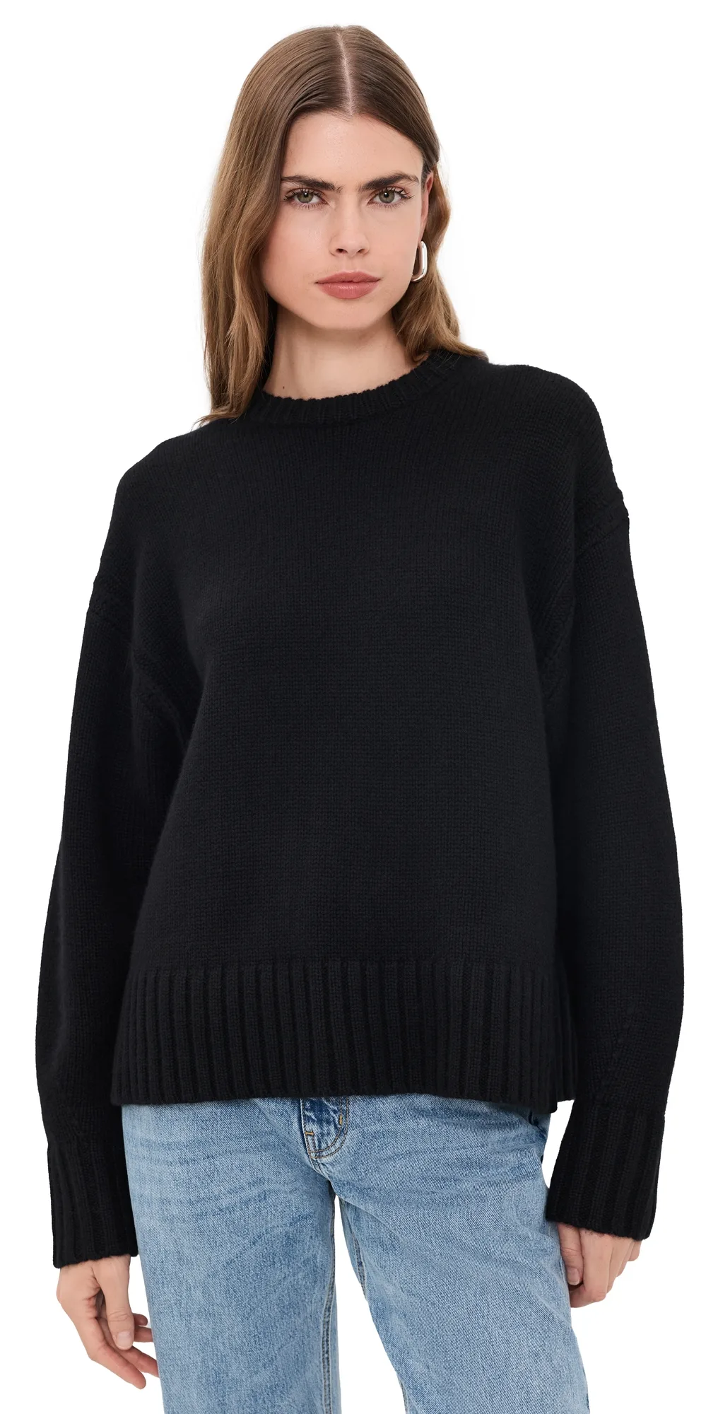 Cozy Crew Cashmere Pullover by Guest in Residence