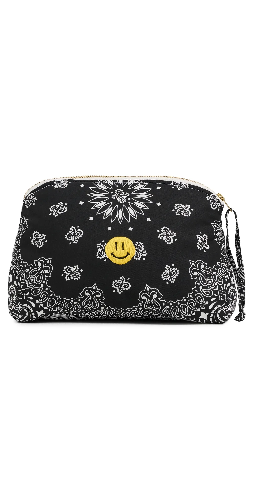 Large Happy Face Bandana Vanity Pouch by Call It By Your Name