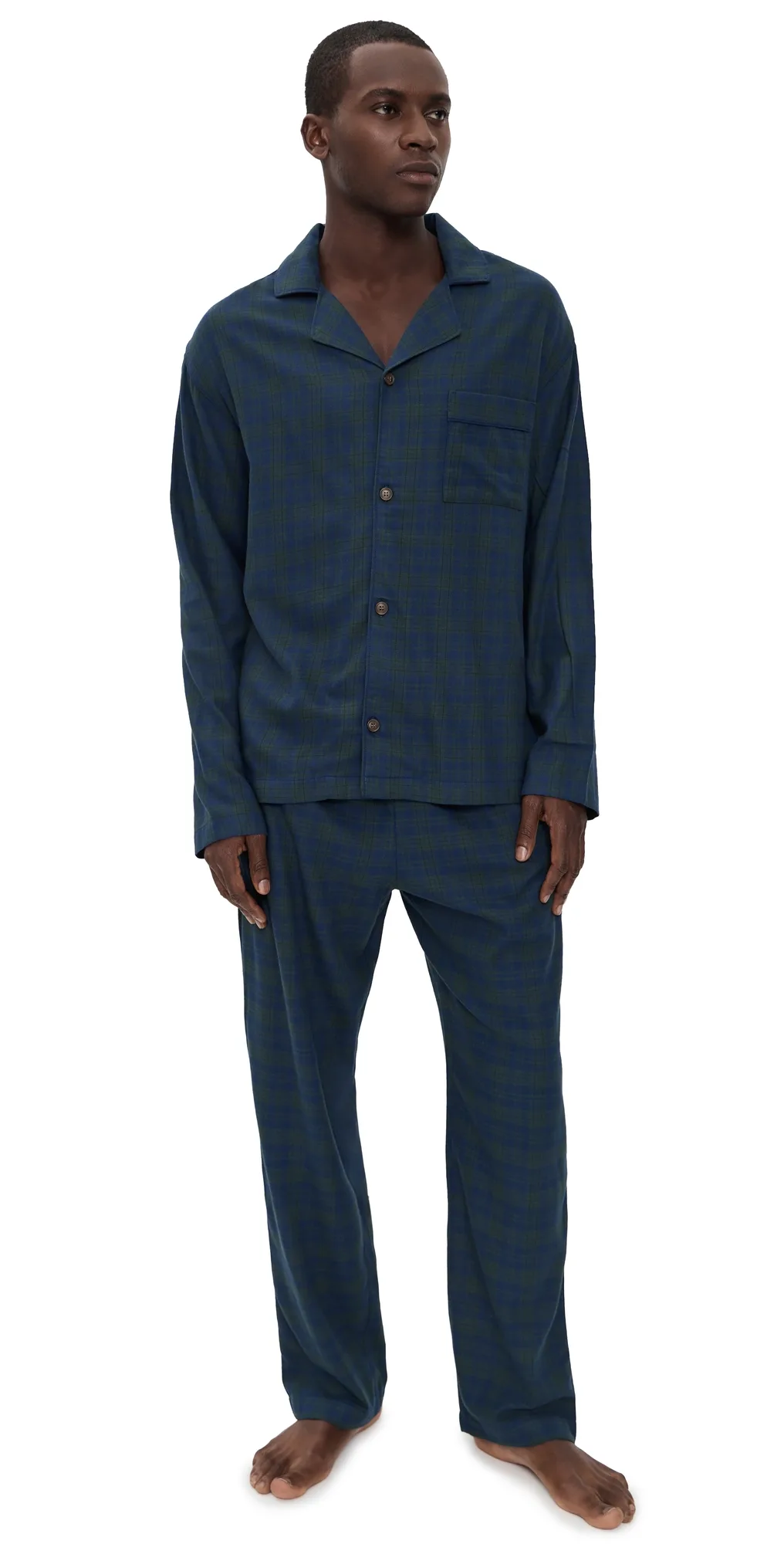 Flannel Pajama Set by Eberjey