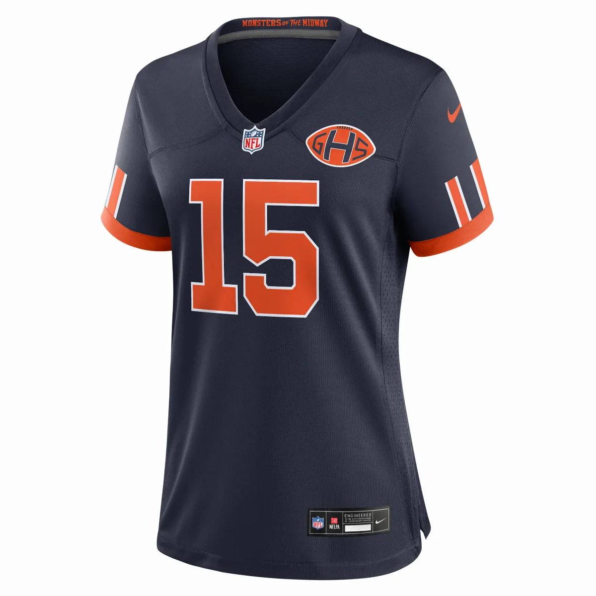 Rome Odunze Chicago Bears Rivalries Collection NFL Game Jersey by Nike