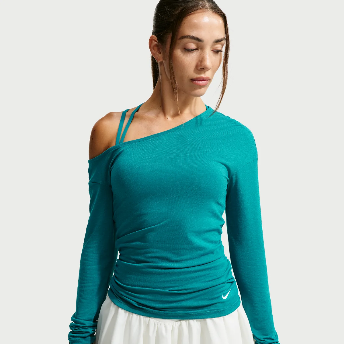 One Relaxed Dri-FIT Long-Sleeve Top by Nike