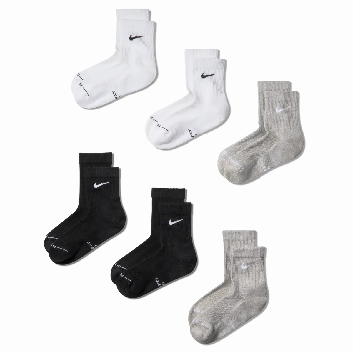 Everyday Elevated Micro Crew Socks (6 Pairs) by Nike