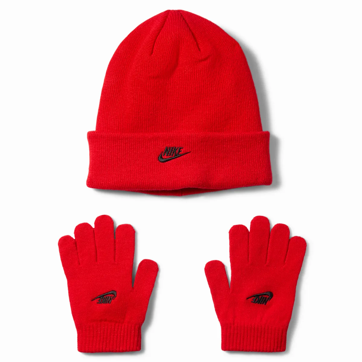 Club Beanie and Gloves Set by Nike