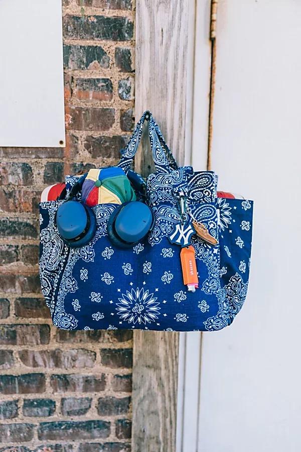 Bandana Tote Bag by Patina
