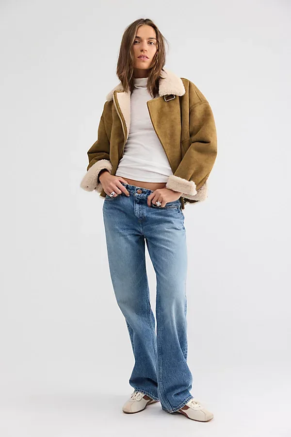 Sophie Mid-Rise Straight Jeans