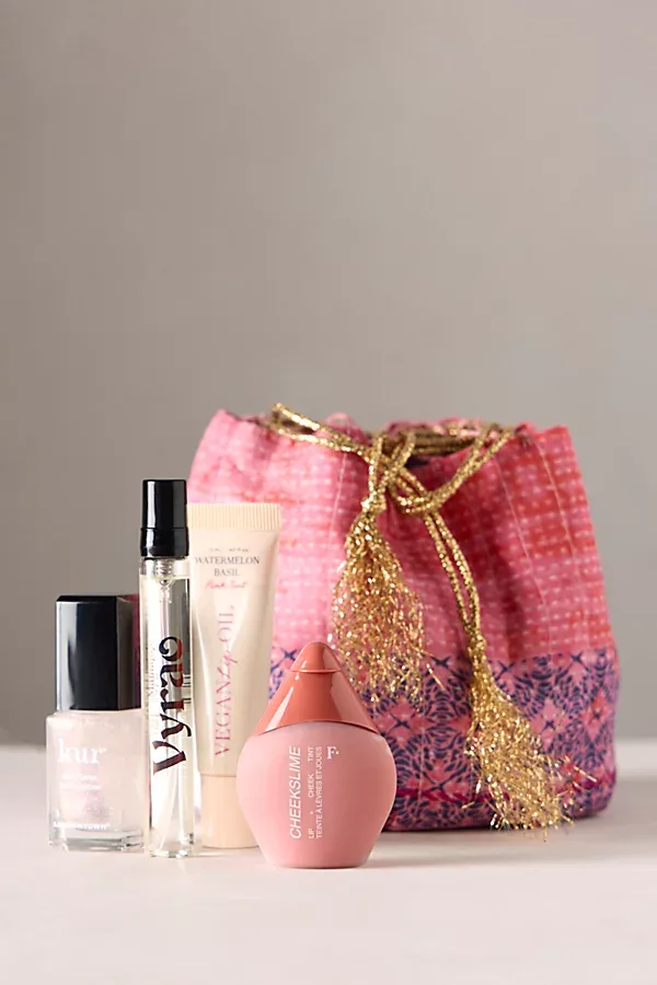 Holiday Favorites Beauty Bag by Free People