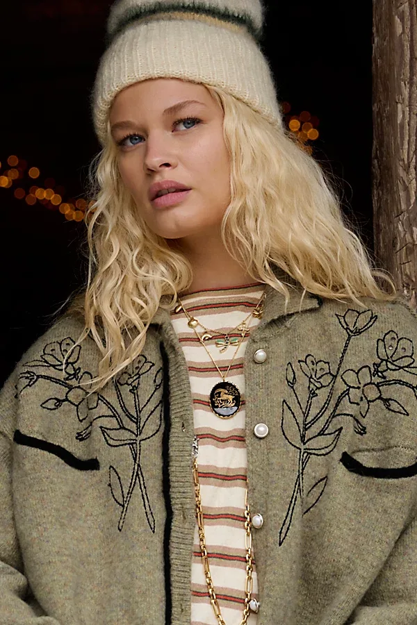Jules Onyx Zodiac Necklace by Free People
