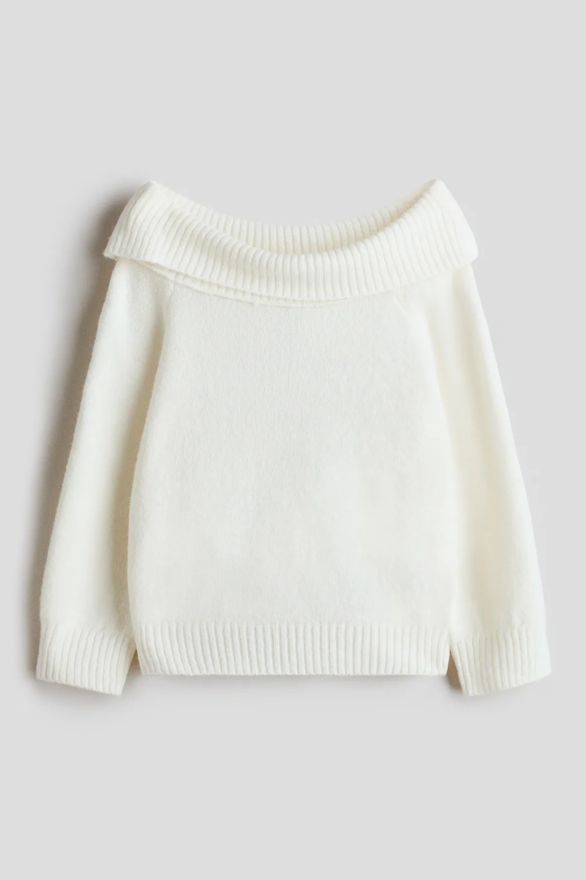 Off-the-Shoulder Sweater by H&M