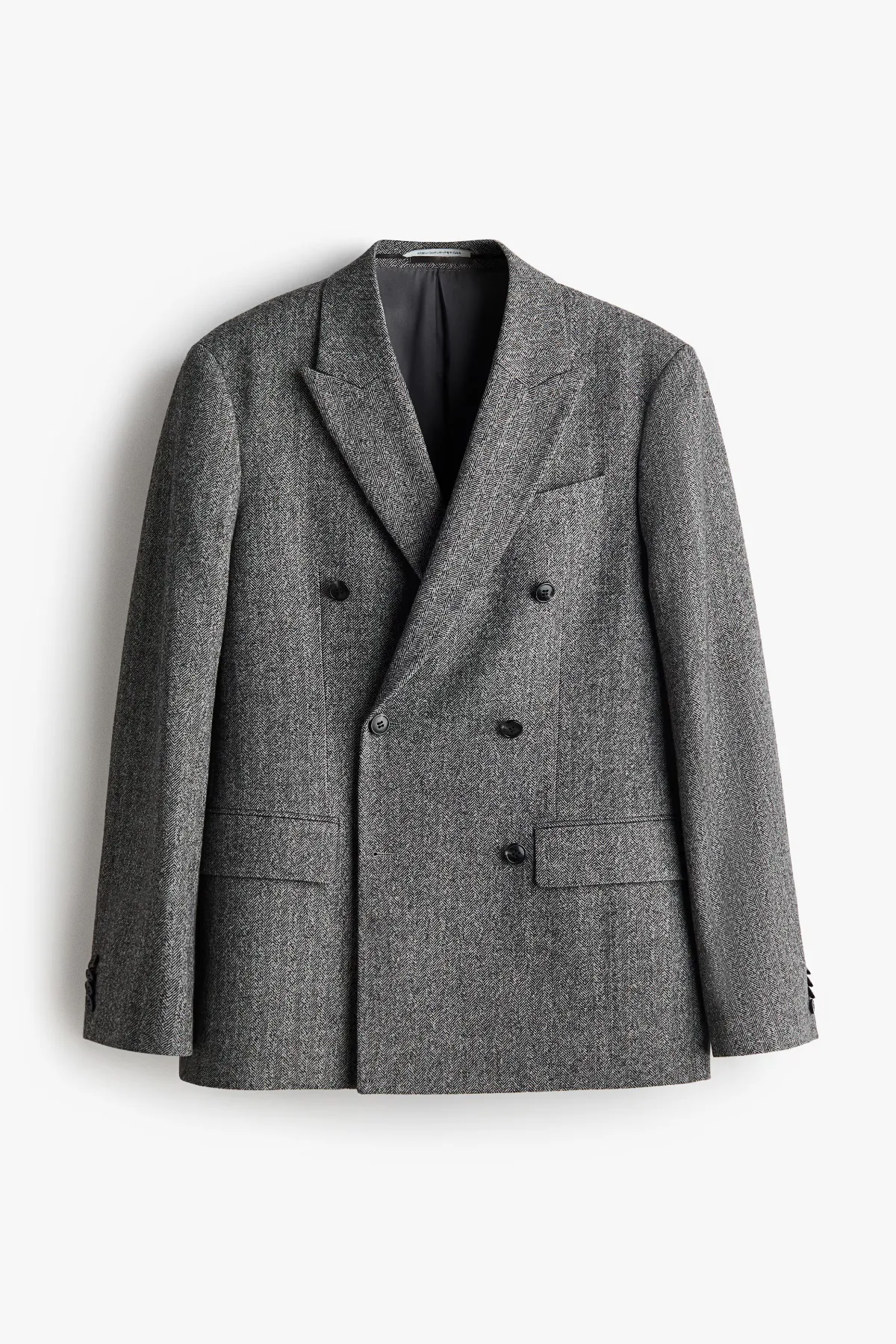 Relaxed-Fit Double-Breasted Jacket by H&M