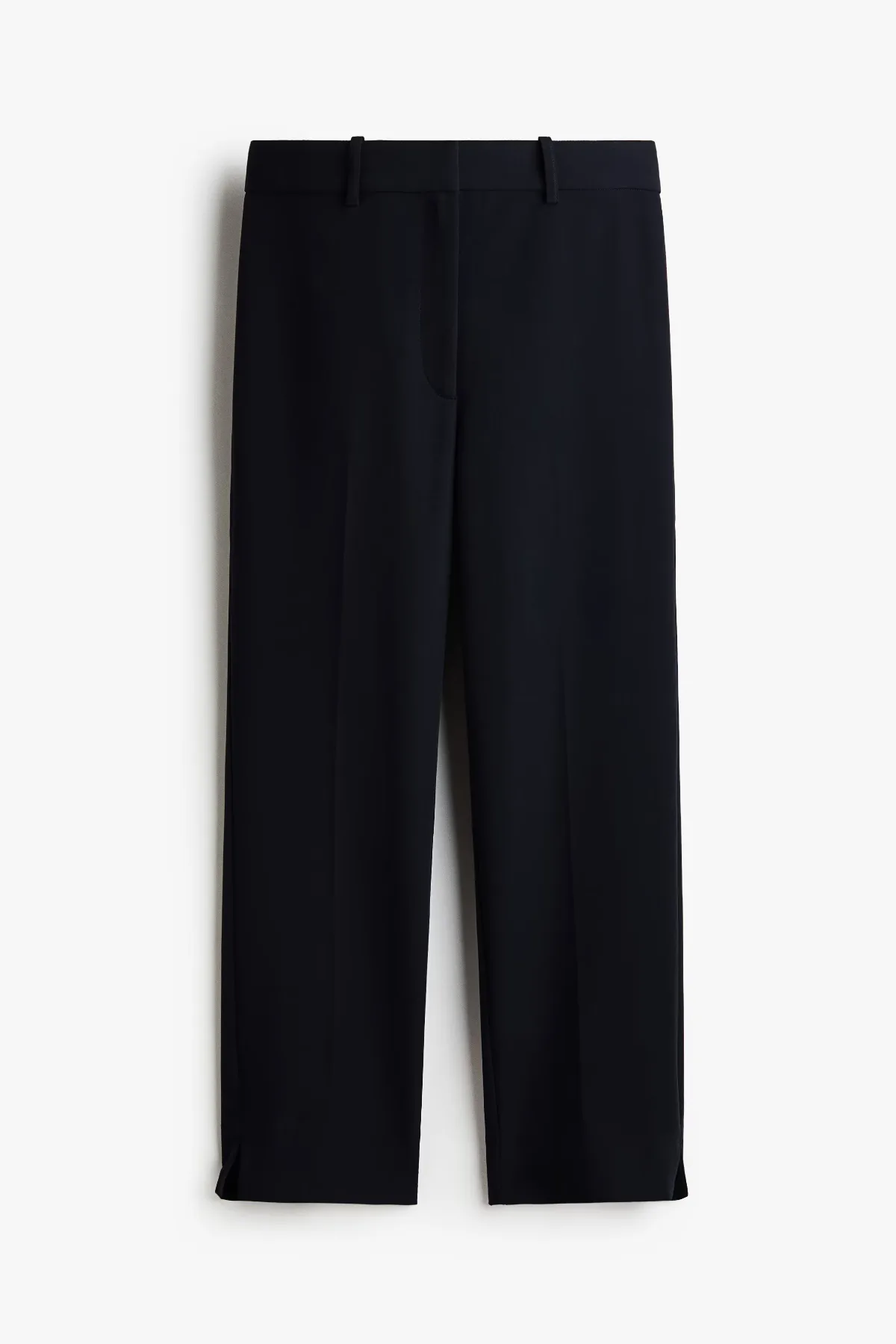 Creased Capri Pants