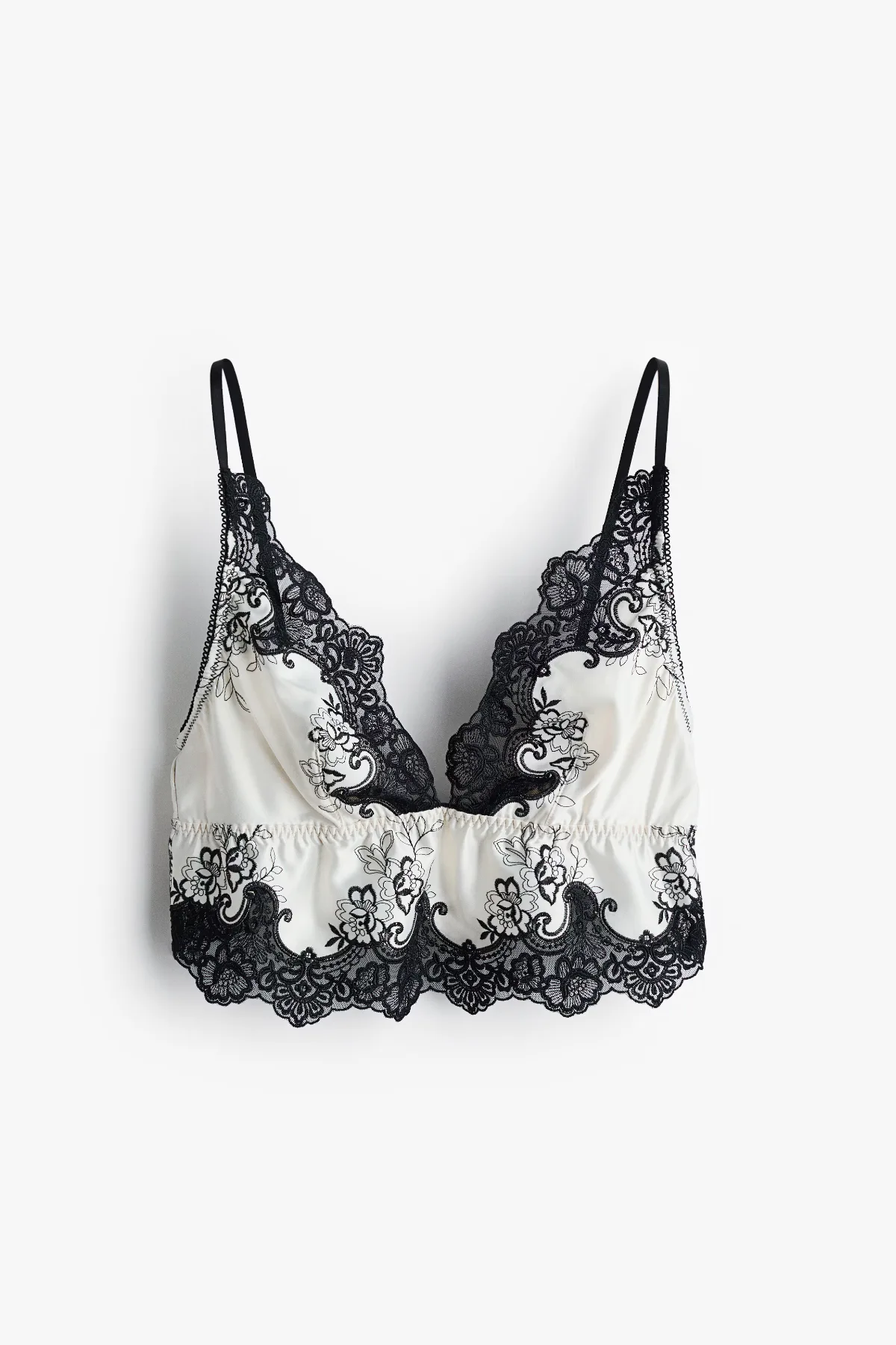 Soft-Cup Satin Bra by H&M