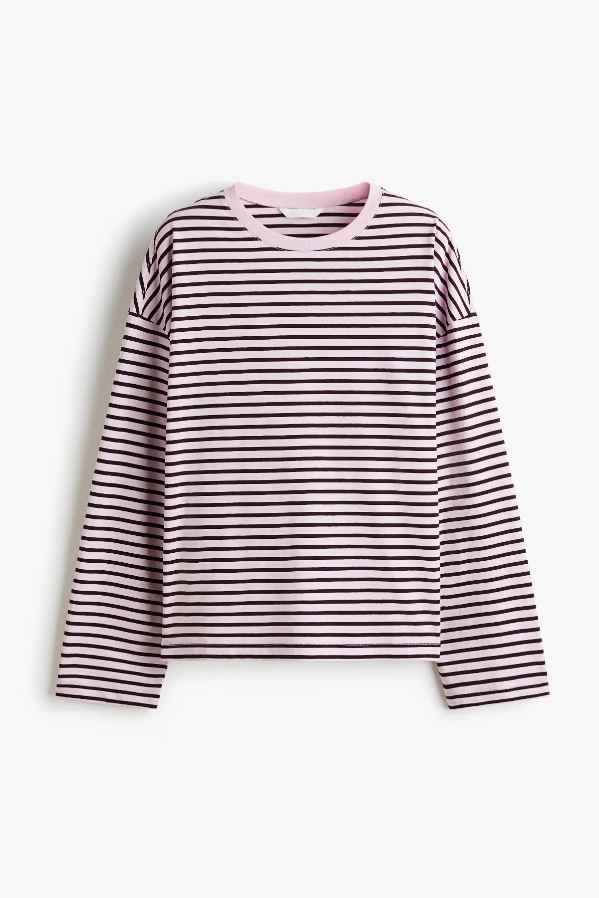 Long-Sleeved Cotton Top by H&M