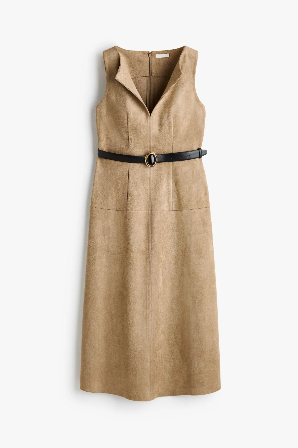 Napped-Finish Dress with Belt by H&M