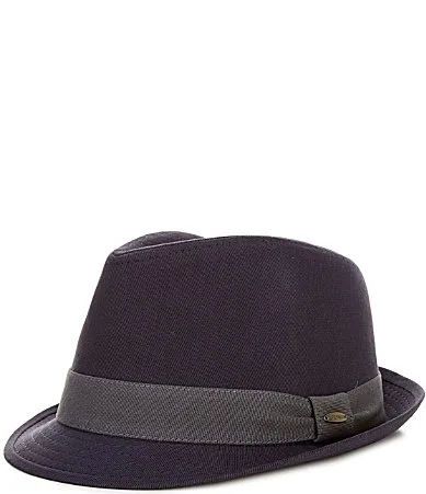 Cremieux Blue Label Twill Two Tone Fedora by Cremieux