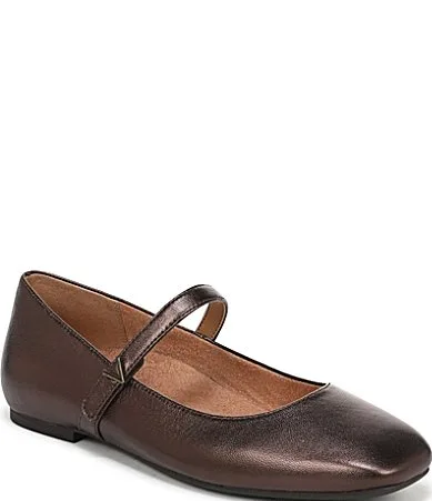 Alameda Leather Mary Jane Flats by Vionic