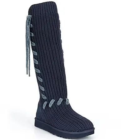 Classic Tall Whipstitch Knit Boots by UGG