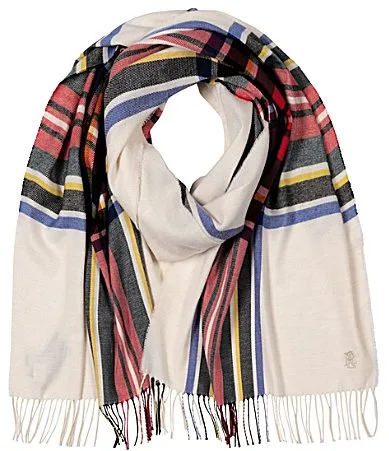 Lauren Ralph Lauren Exploded Tartan Plaid Scarf Wrap by Ralph Lauren