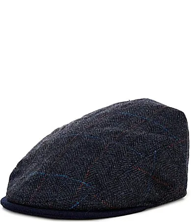Blue Label Windowpane Driver Hat by Cremieux