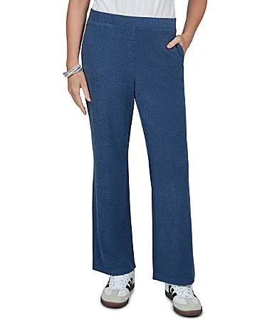Luxe Rib Knit Pull-On Pants