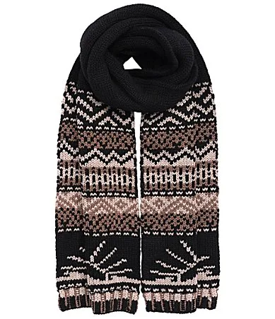 Sun and Wave Print Scarf by Faherty