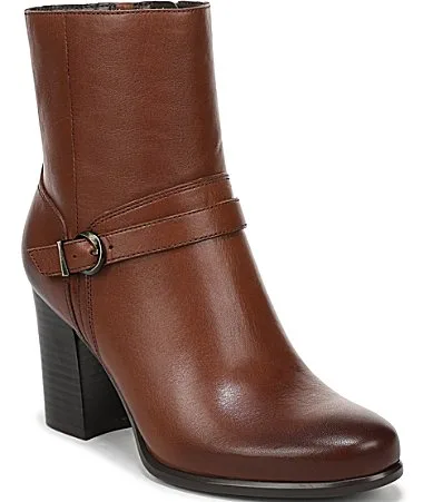 Leighton Leather Ankle Booties by Naturalizer