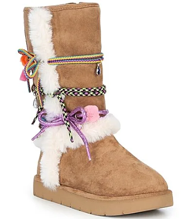 J-Steffie Tall Charm Boots by Steve Madden