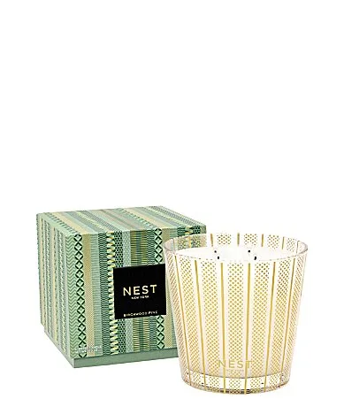 Birchwood Holiday Pine Luxury Candle by Nest New York