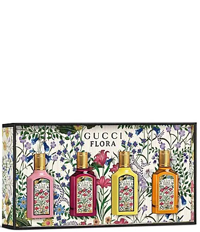 Flora Eau De Parfum Mini Fragrance Discovery Holiday Gift Set by Gucci