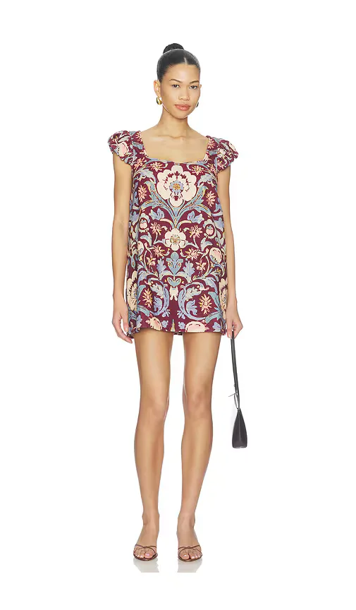Hopeless Romantic Printed Mini Dress