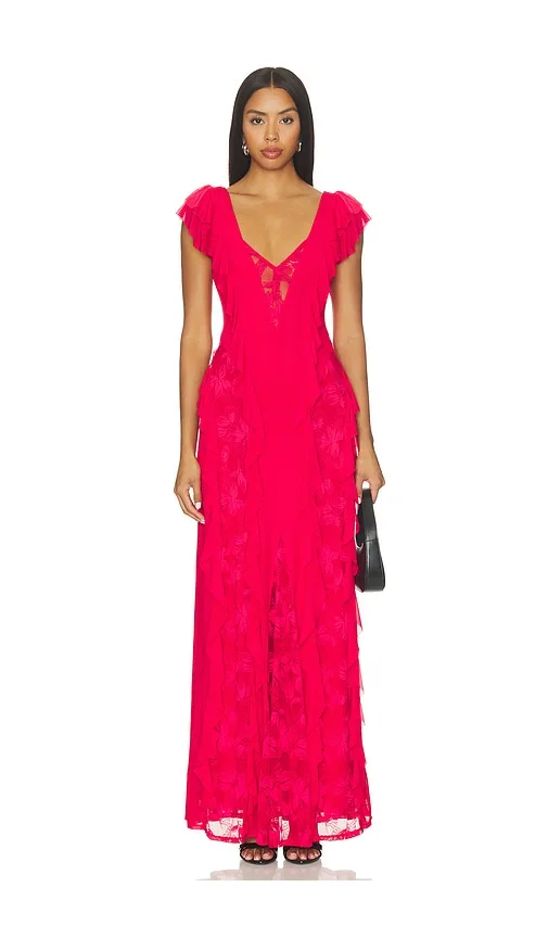 Trista Ruffle Dress
