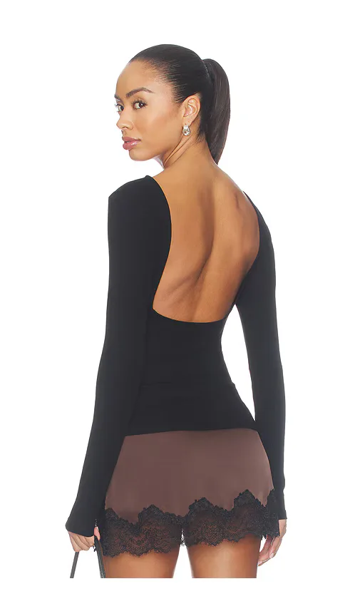 Odette Scoop Back Top