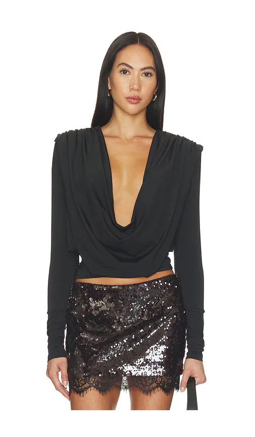 Emma Drape Front Top