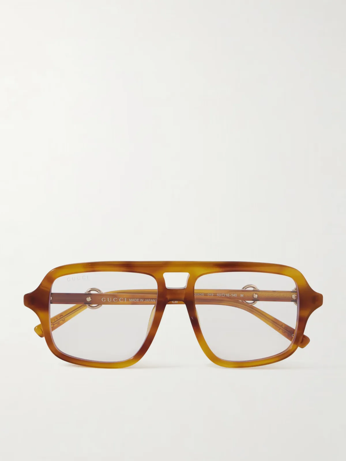 - Aviator-style Tortoiseshell Acetate Optical Glasses -
