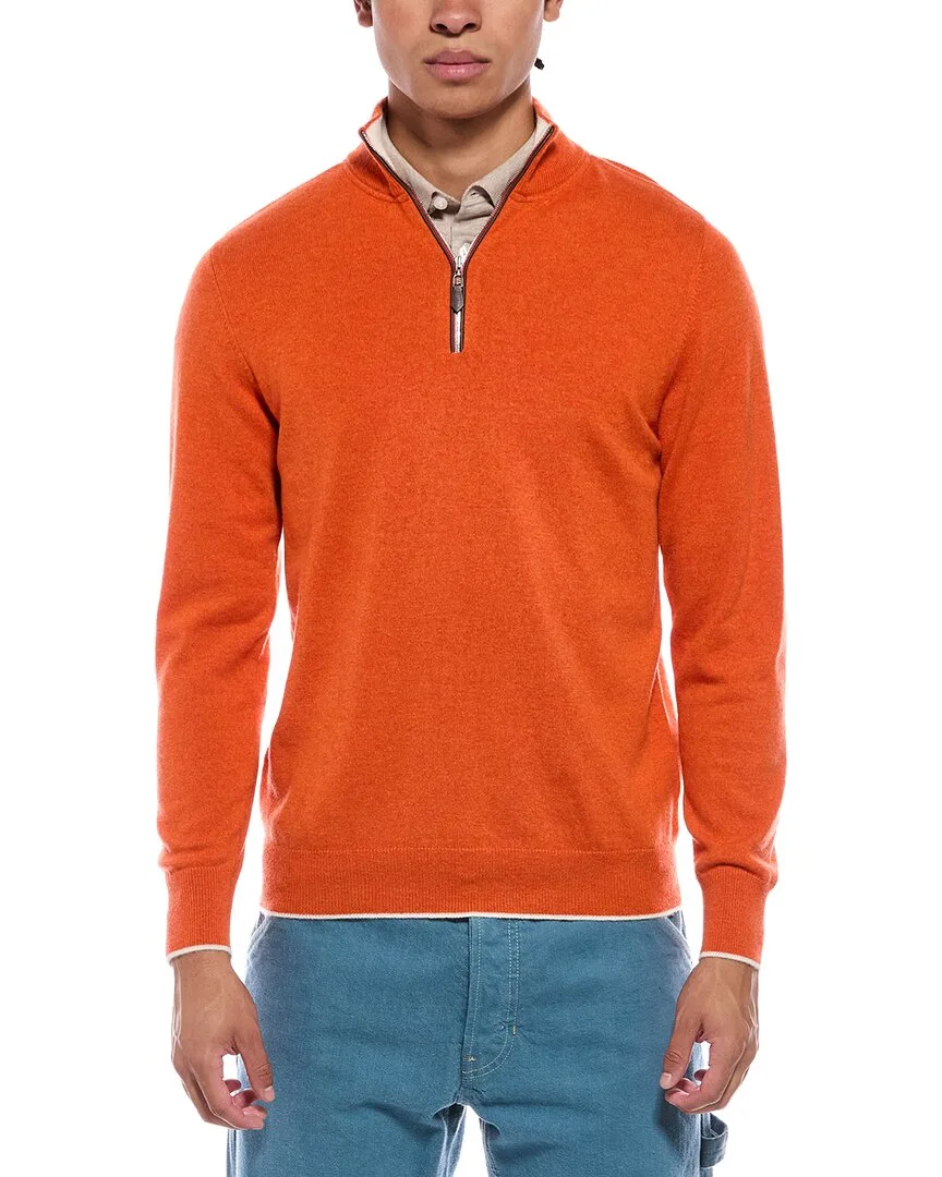 Carnaby Cashmere 1/2-Zip Sweater