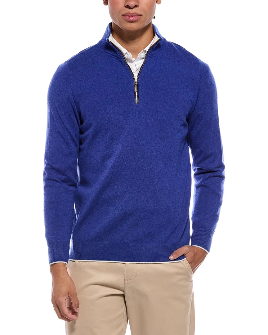 Carnaby Cashmere 1/2-Zip Sweater