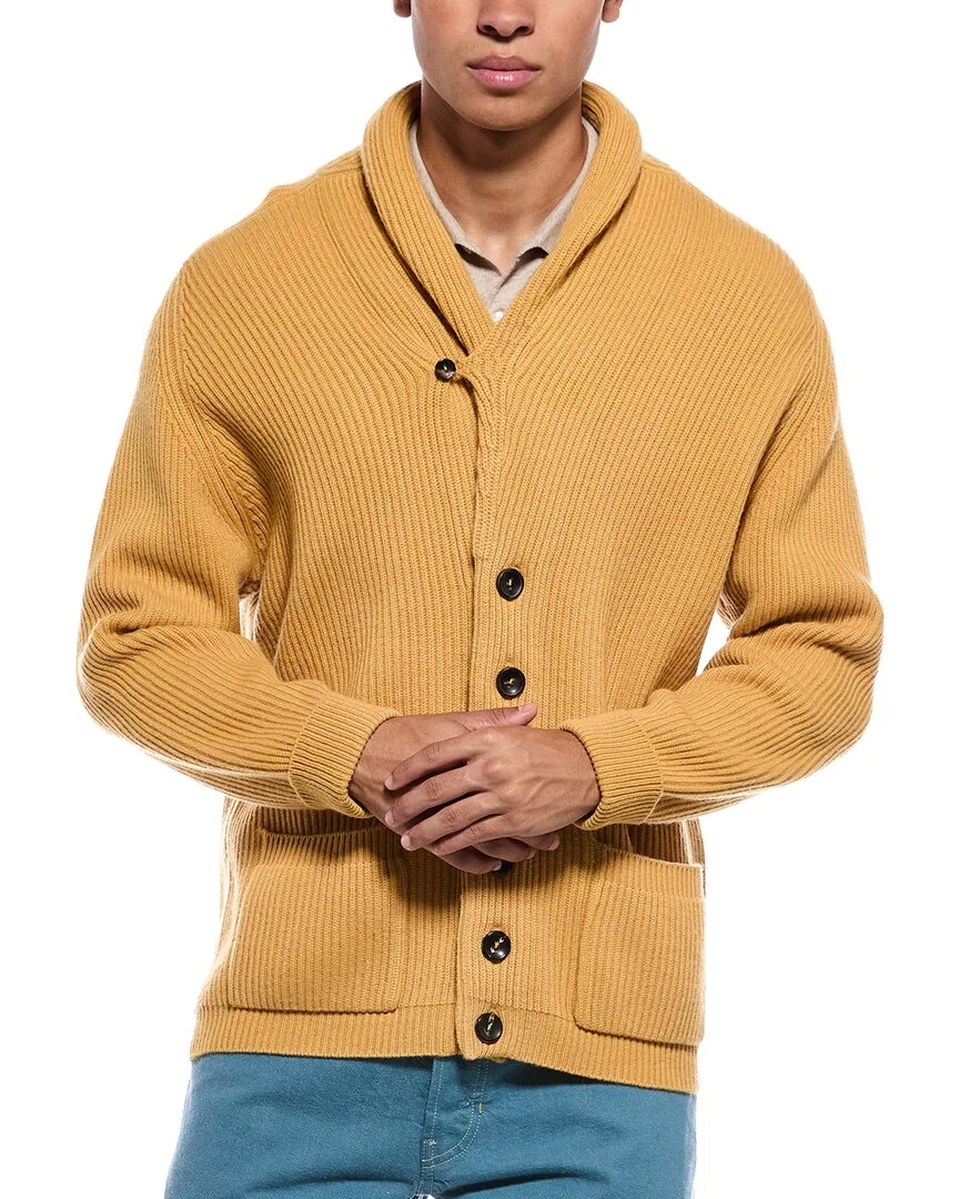 Kensington 100% Cashmere Shawl Collar Cardigan